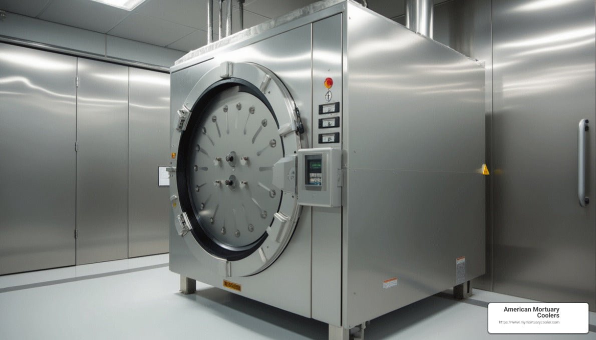 A Deep Dive into Cremation Chambers - American Mortuary Coolers & Equipments A Deep Dive into Cremation Chambers - American Mortuary Coolers & Equipments